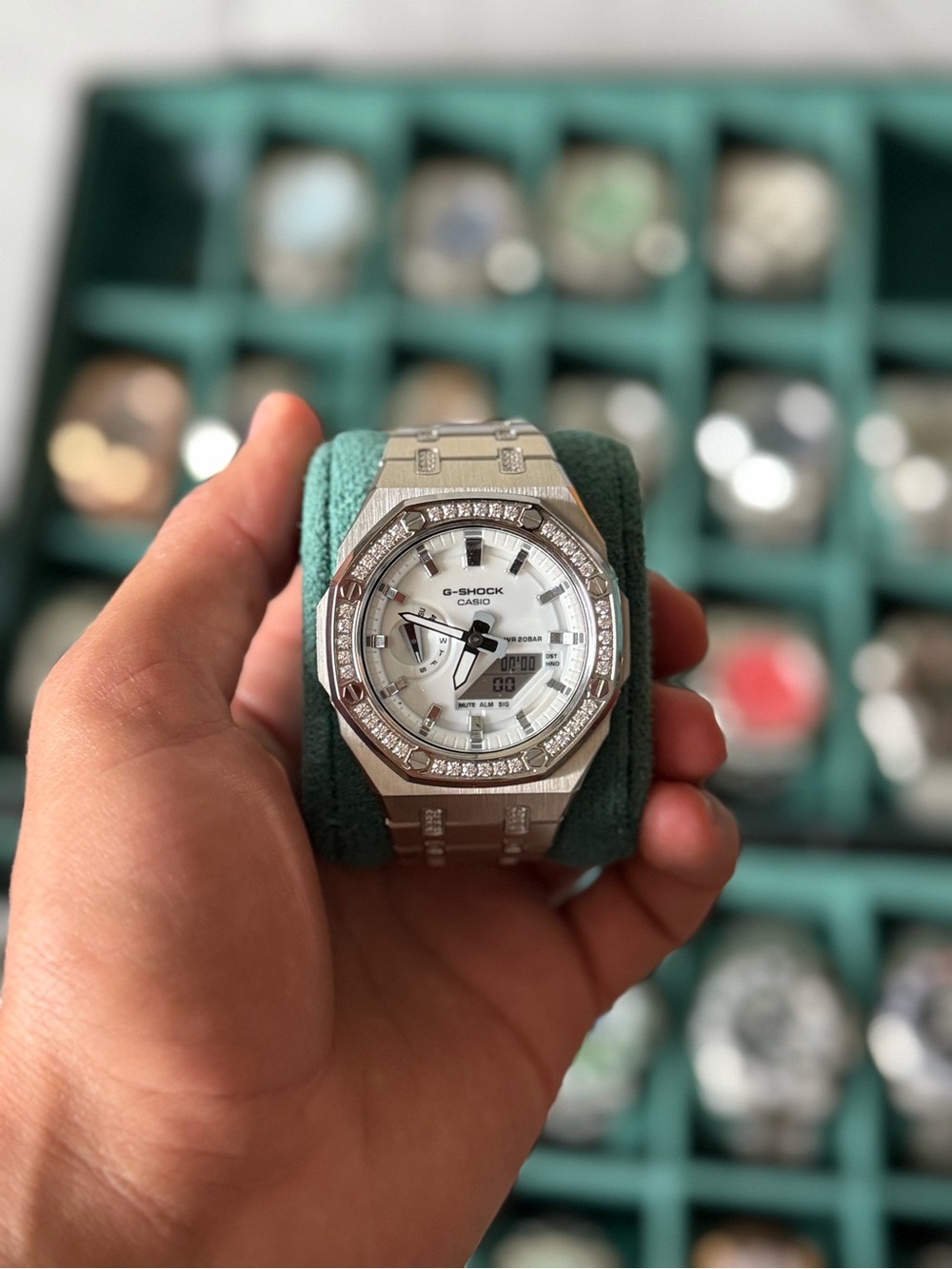 Casio Mod: Iced G-Shock - Picture 1 of 11